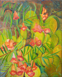 “Cactus Grottos in the Big Bend”
- Acrylic on canvas
- Original not available
- Signed canvas and paper prints available on order