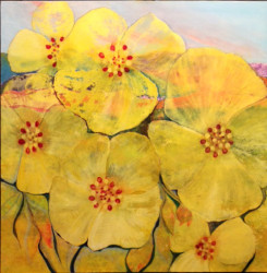 "Mojave Wild Flowers"
- Original not available
- Signed canvas and paper prints available on order Amy Richardson - Mojave Wild Flowers